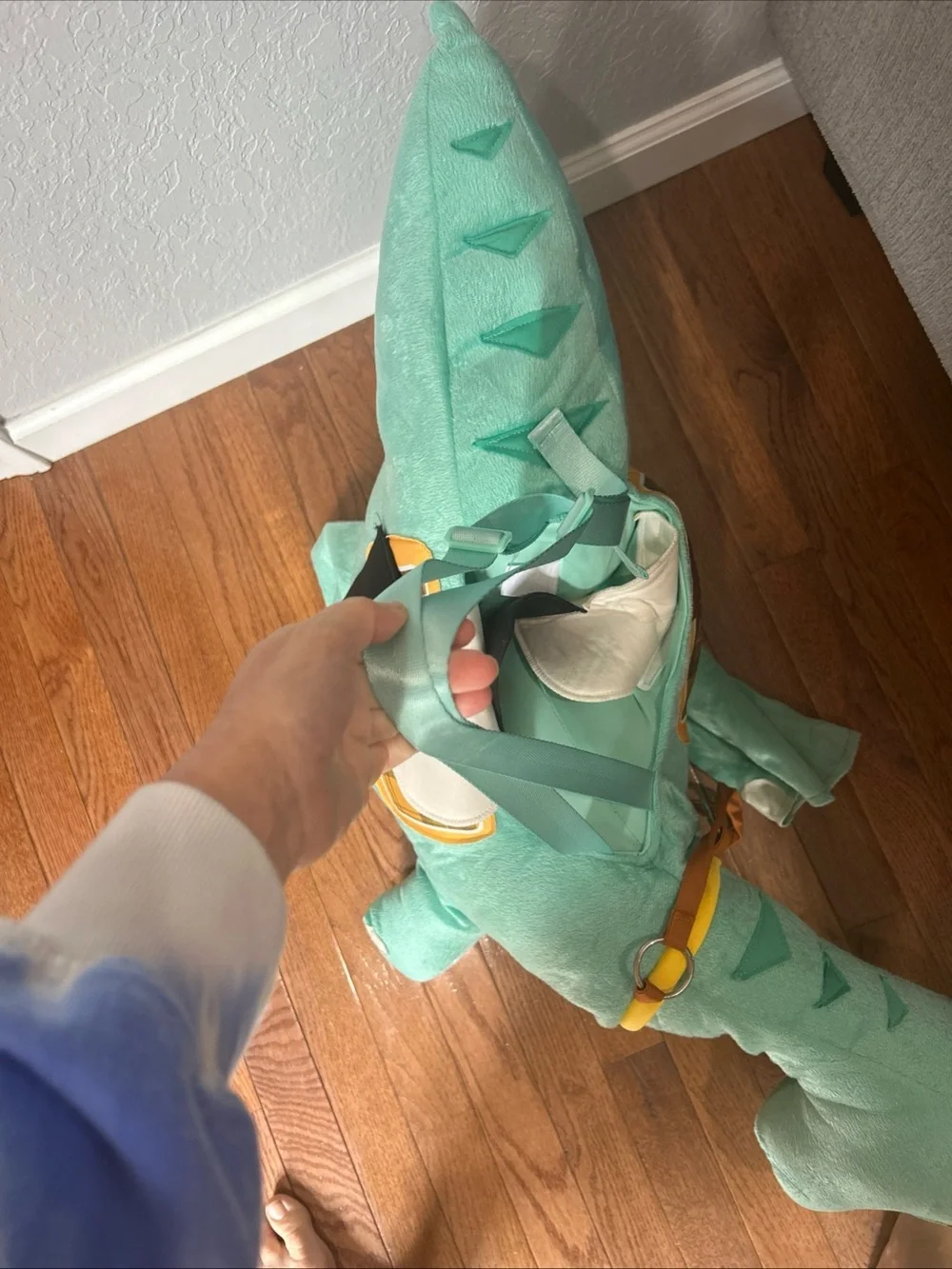 Disney Dino Ranch Clover Ride-Along Dinosaur Costume Toddler One Size Fits Most